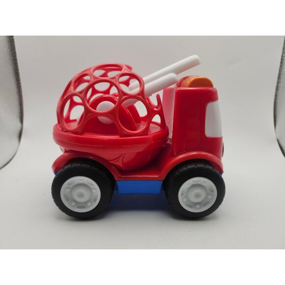 Oball Go Grippers Red Car Toy Baby Toddler Lightweight Easy Grip Vehicle 10940 - Picture 4 of 8